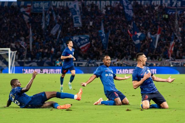 星空投注-【中超】路易斯失点后双响于汉超传射 申花3比1海港