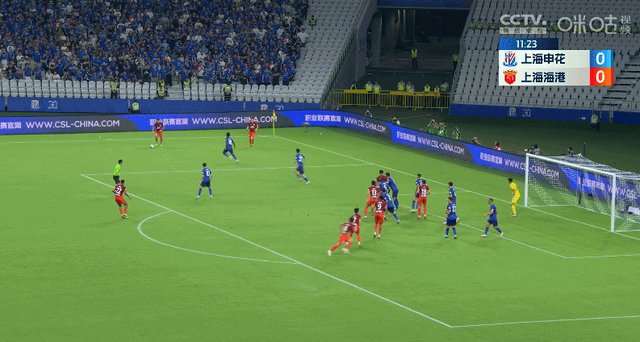 星空投注-【中超】路易斯失点后双响于汉超传射 申花3比1海港